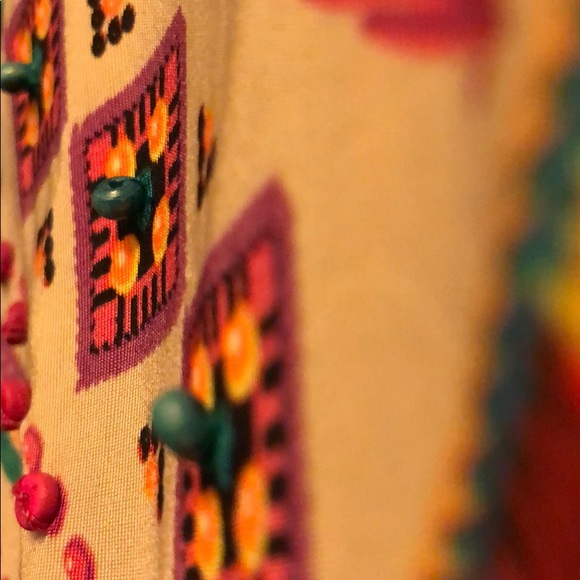 Multicolored Rampage Skirt with Beads - Picture 4 of 4
